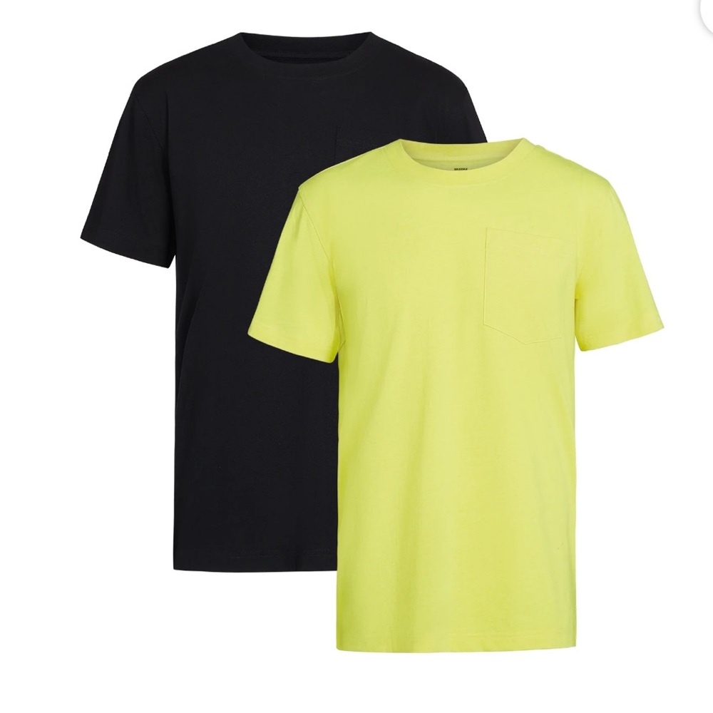 Brahma 2-Pack Black and Yellow Short Sleeve Tees Size 3XL